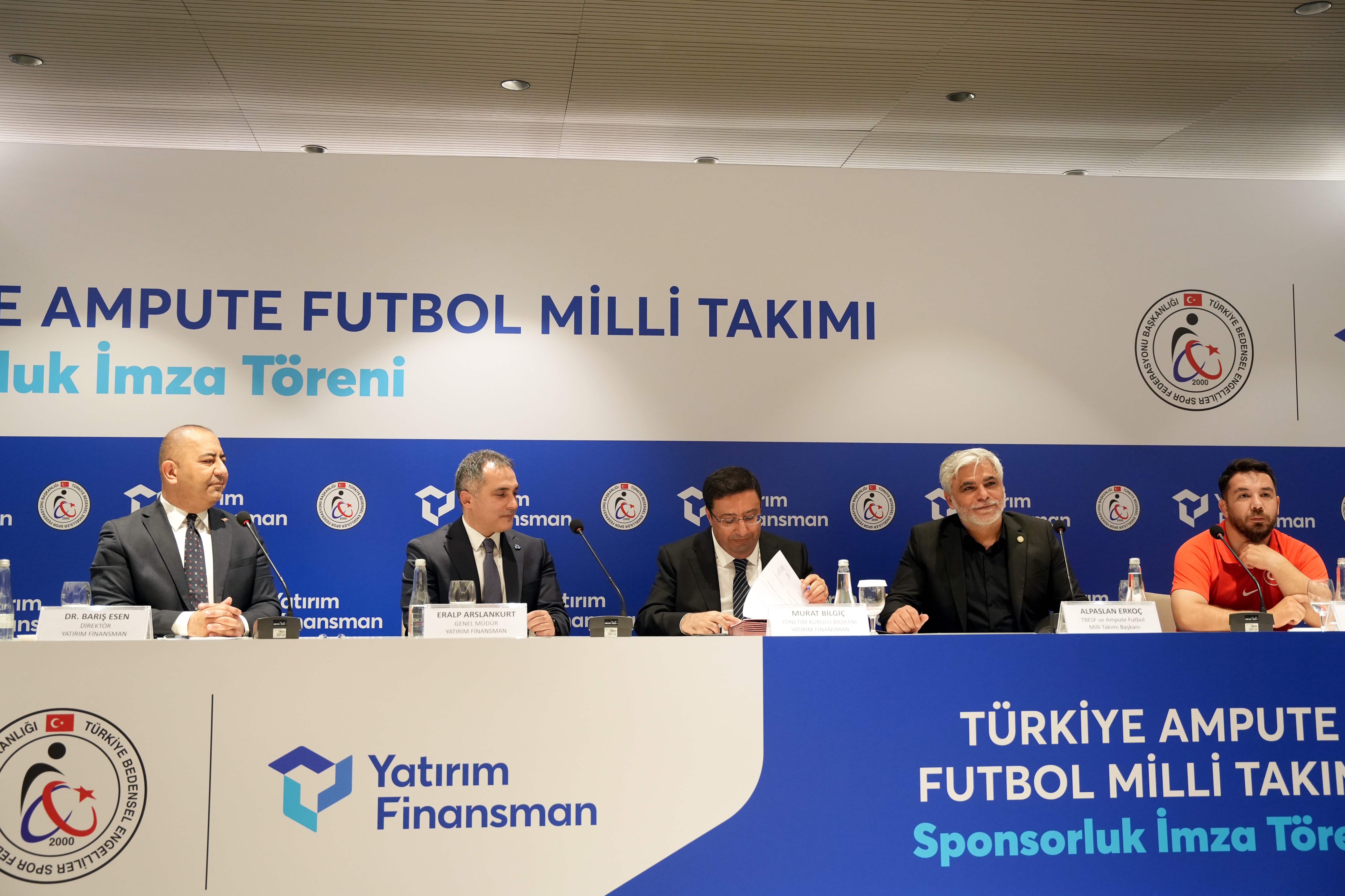 Yatırım Finansman, Ampute Futbol Milli Takımı’na sponsor oldu-1310 etkinliği yapıldı