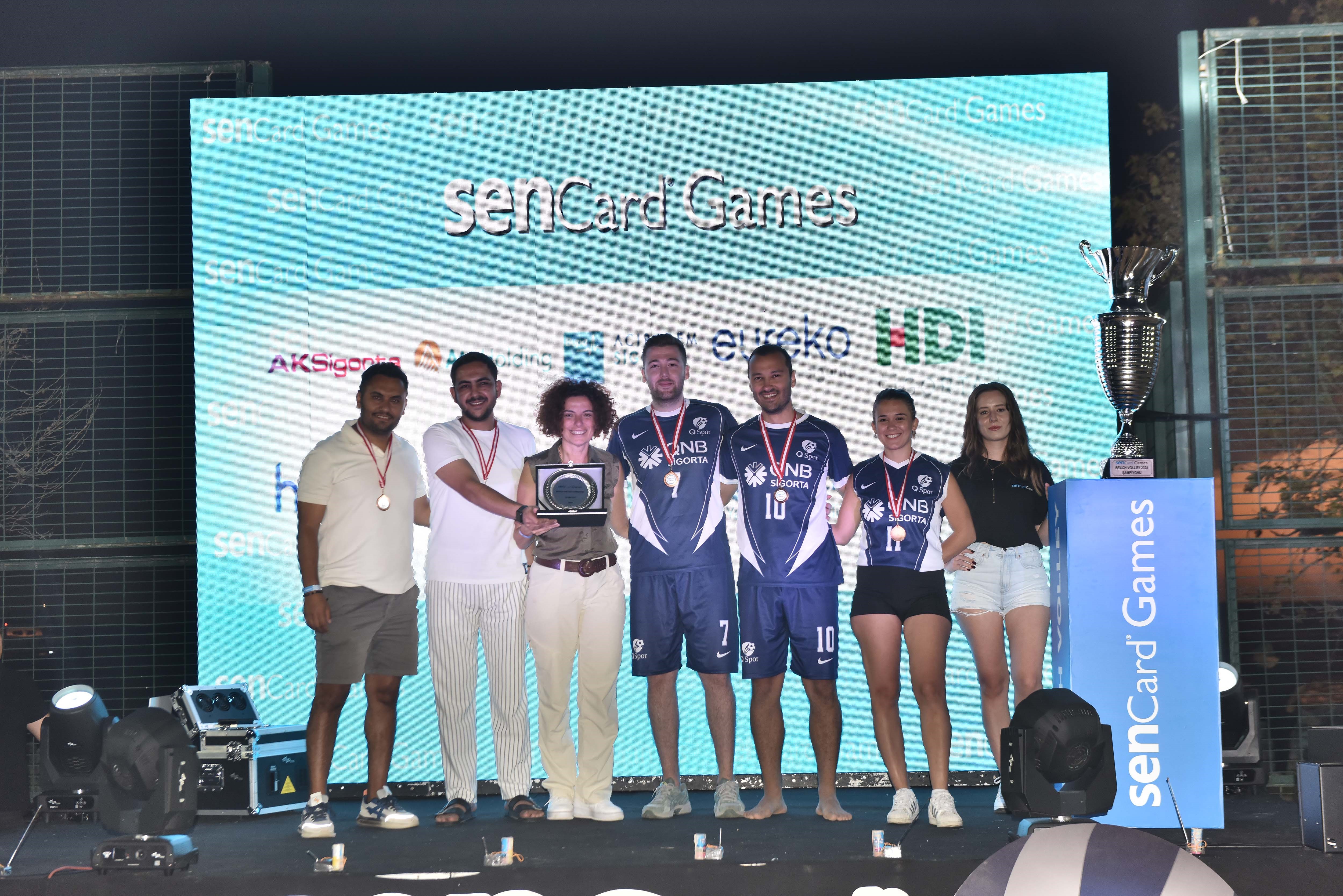 ‘SenCard Games 2024 Beach Volley Turnuvası' final maçlarıyla tamamlandı-1345 etkinliği yapıldı